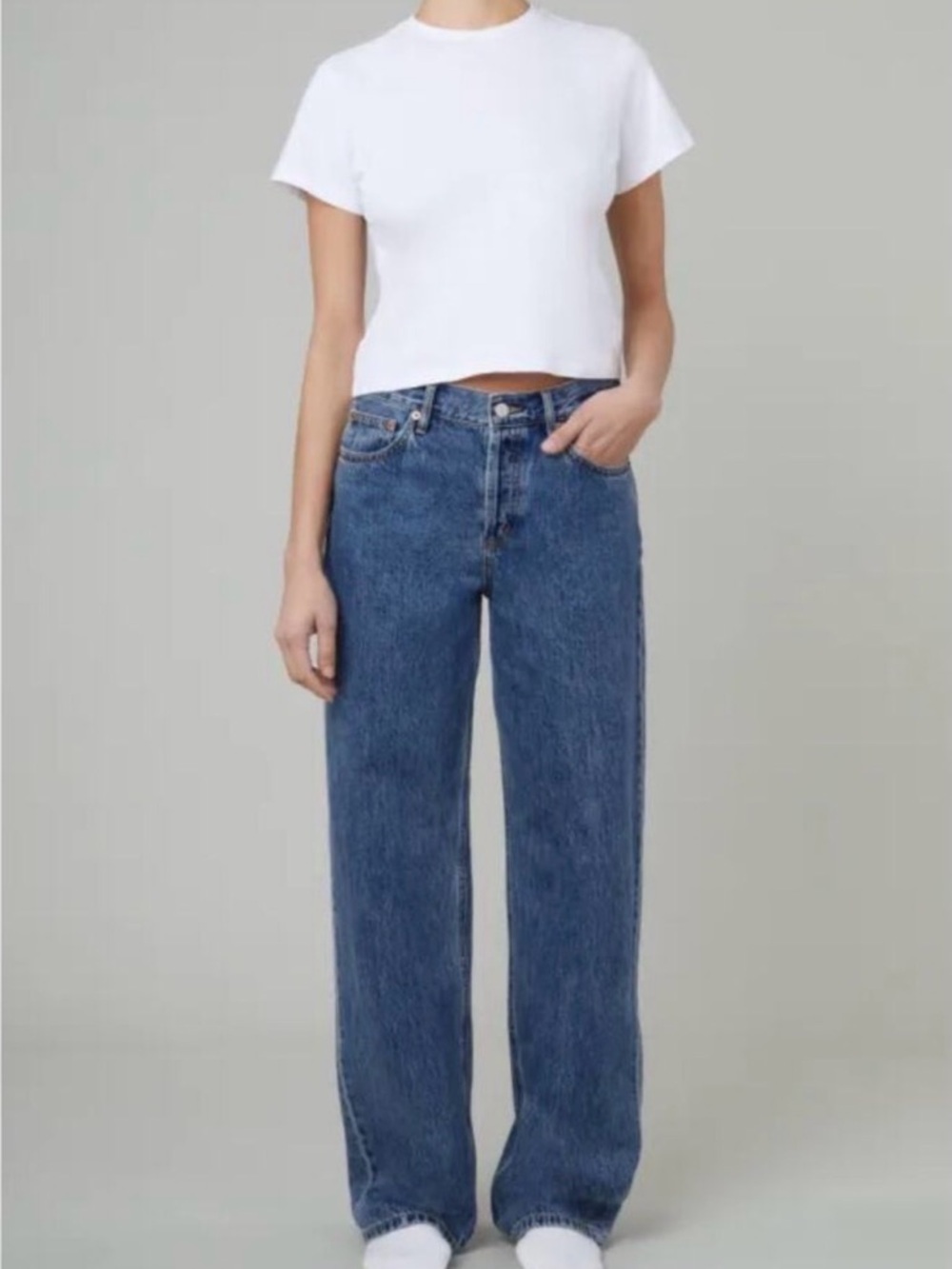 THE GREAT. Wayne jeans 30” inseam
